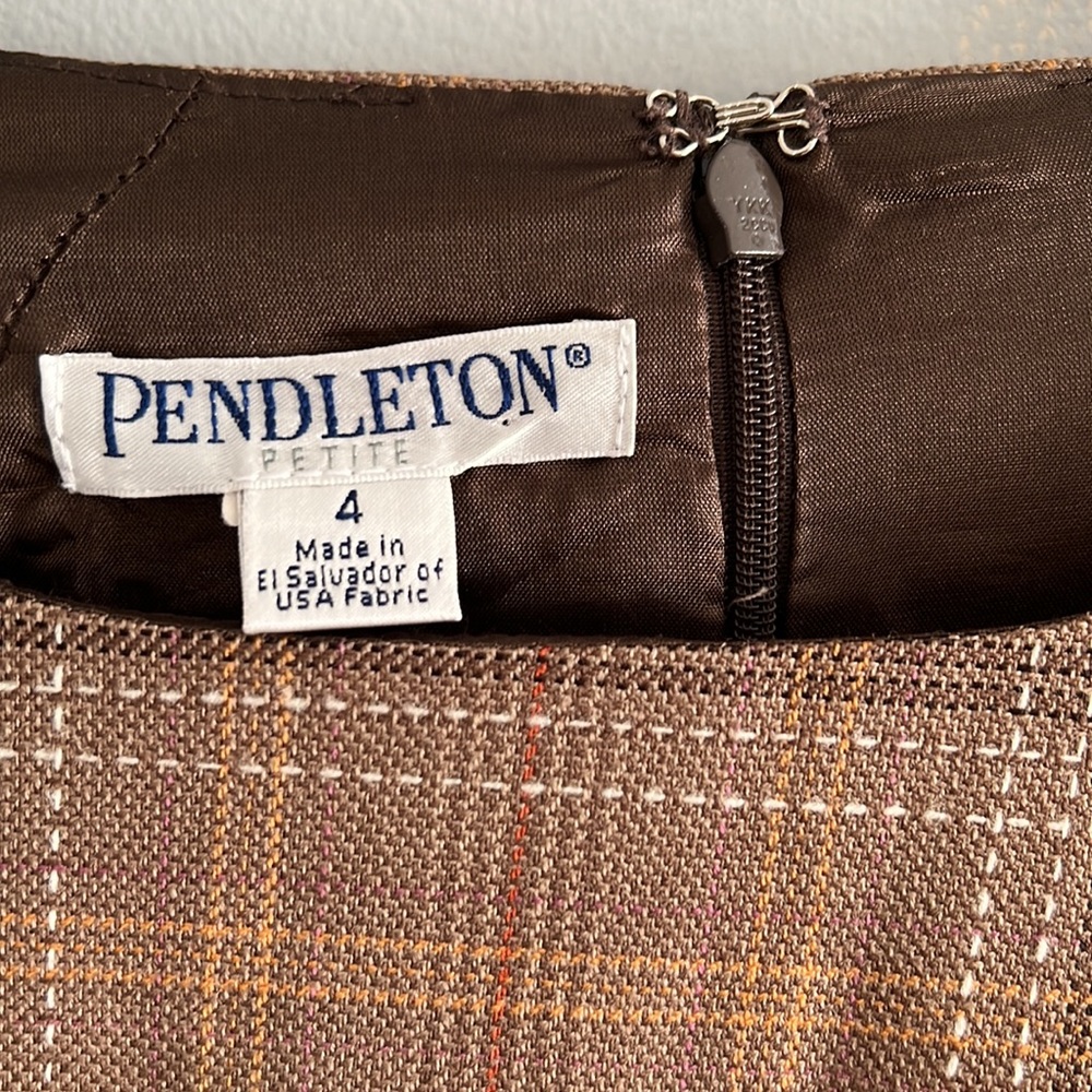 Pendleton Virgin Wool Plaid Top - image 2